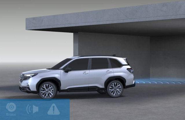 Артпен жүрген кездегі сенімді автоматты тежеу жүйесі (Reverse Automatic Braking) 