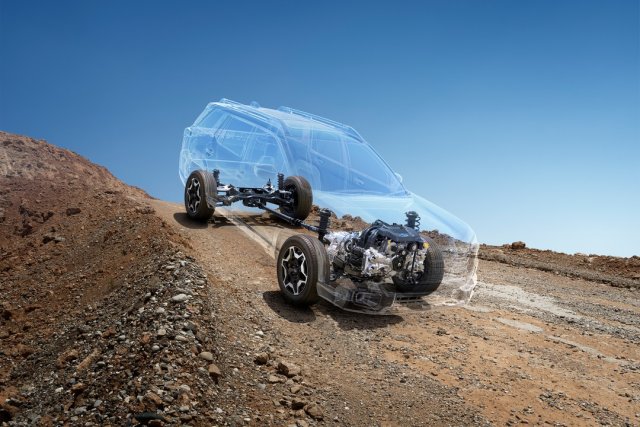 Subaru New Outback, Айналу моментін белсенді түрде үлестіретін толық жетек жүйесі